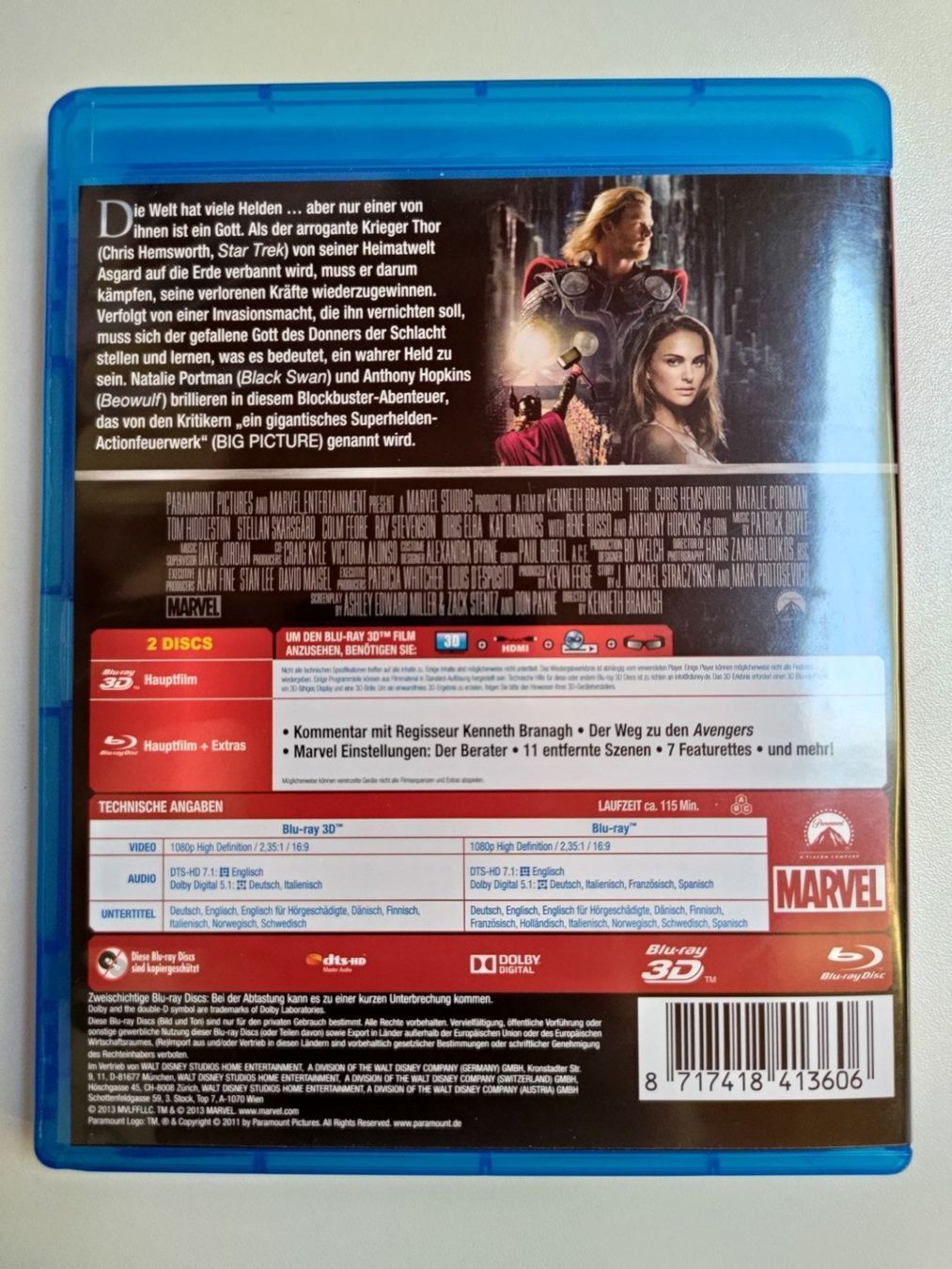 Tutti i DVDs: Thor – Usato da Liestal venduto da Kratzilla 3