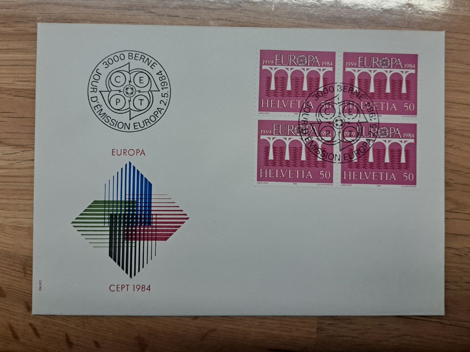 Tutti i francobolli: Briefmarkencouvert Helvetia 1984 – Nuovo (secondo la descrizione) da Chur venduto da linda-schlitzohr 2
