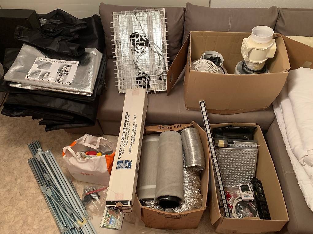 Growbox Altro: Growzelt Pflanzenzucht Set – Usato da Balzers venduto da freedirt