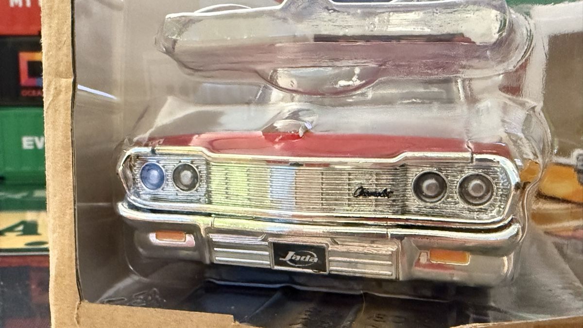Chevrolet Modellautos:  1964 Chevy Impala Jada Rot 1:24  – Neu (gemäss Beschreibung) aus Basel von Zomeg 2