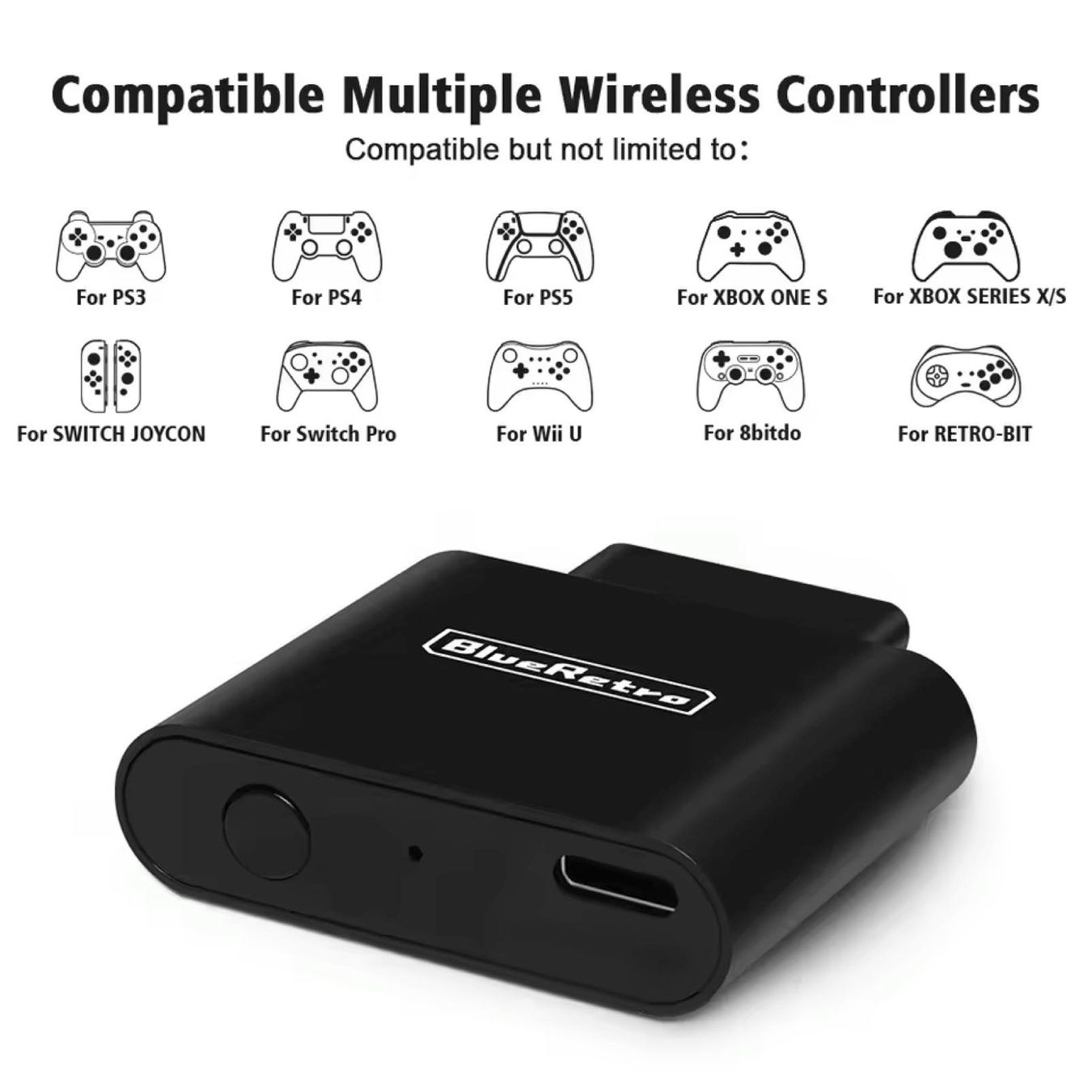 Controller: BlueRetro Neo Geo Bluetooth Adapter – Neu (gemäss Beschreibung) aus Oftringen von RetroMister 2