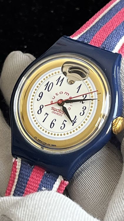 Swatch Montres: Swatch Automatic Armbanduhr, Kult-Klassiker - Top Zustand! – Neuf (Voir description) à Grenchen par chththl 4