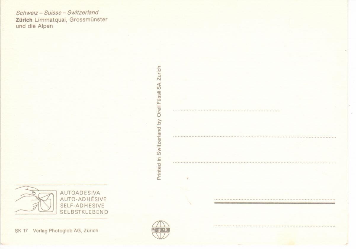 Cartoline postali: Zürich – Usato da Wolhusen venduto da Curver9 1
