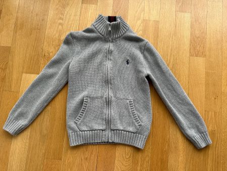 Ralph Lauren Cardigan Grey Size 8,140 as New