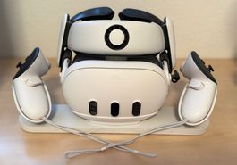 Meta Quest 3 + BoboVR S3 Pro Headstrap (Akku & Lüfter) +Dock