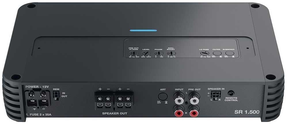 Audison SR 1.500 Mono Verstärker mit div. Kabelsatz (Gebraucht) in ...