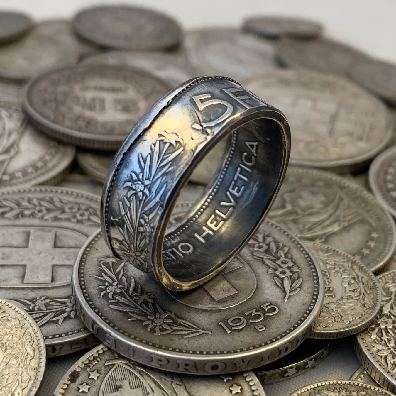 Ringe: Silberring Dr Schnägg Gr.60,5 – Neu (gemäss Beschreibung) aus Thun von Svonskj 2