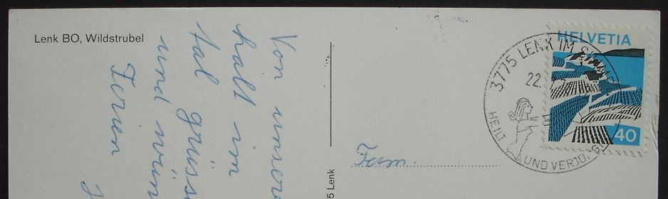 Ansichtskarten: LENK im Simmental, Kühe – Gebraucht aus Jona von philajona 1