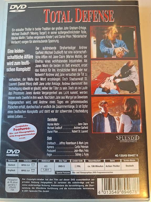 Tutti i DVDs: TOTAL DEFENSE – Usato da Volketswil venduto da sch_zly6 1