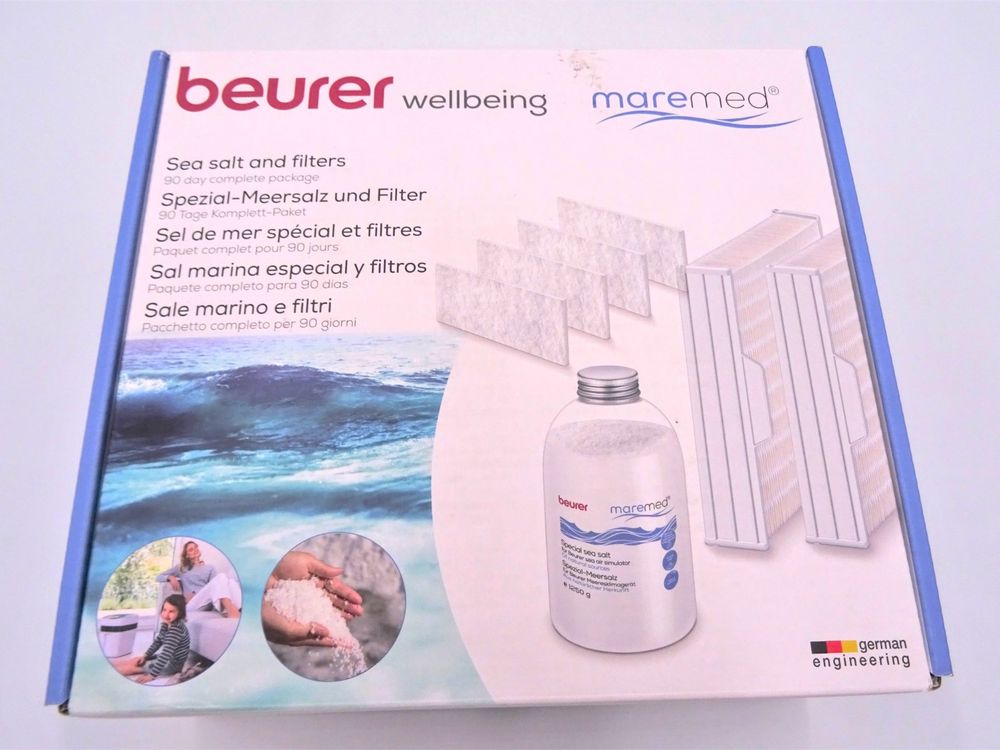 | Ricardo + auf BEURER MK500 Spezial-Meersalz Kaufen Filter MAREMED für