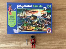 Puzzles Set mit Playmobil-Sujet-vollständig und Top-Zustand