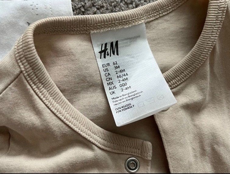 H&M Pyjamas & Ähnliches: Strampler Kurzarm 62 – Gebraucht aus Ittenthal von Lorinakuprecht0 1