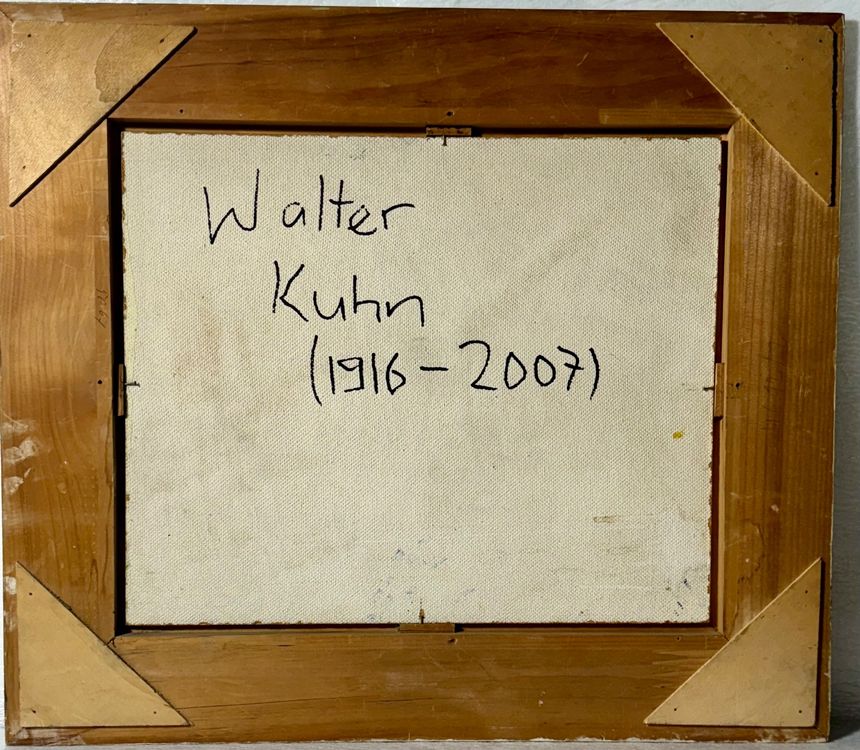 Walter Kuhn ( 1916-2007) Stilleben Gemälde | Kaufen auf Ricardo