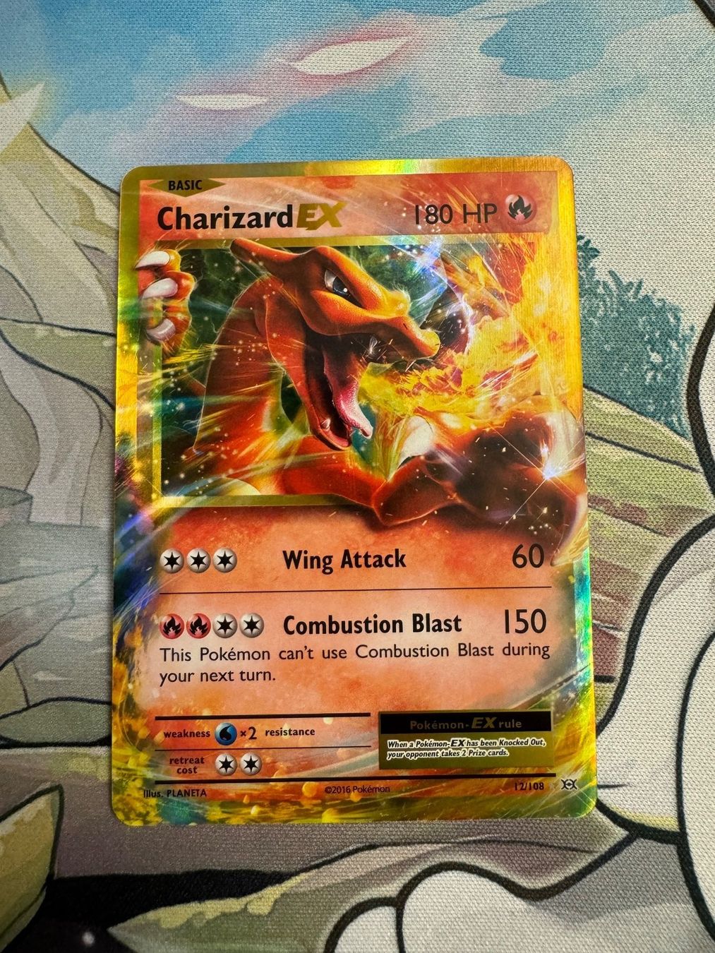 Pokémon Sammelbilder & Trading cards: Charizard EX 12/108 Pokemon XY Evolutions NM – Neu (gemäss Beschreibung) aus Binz von