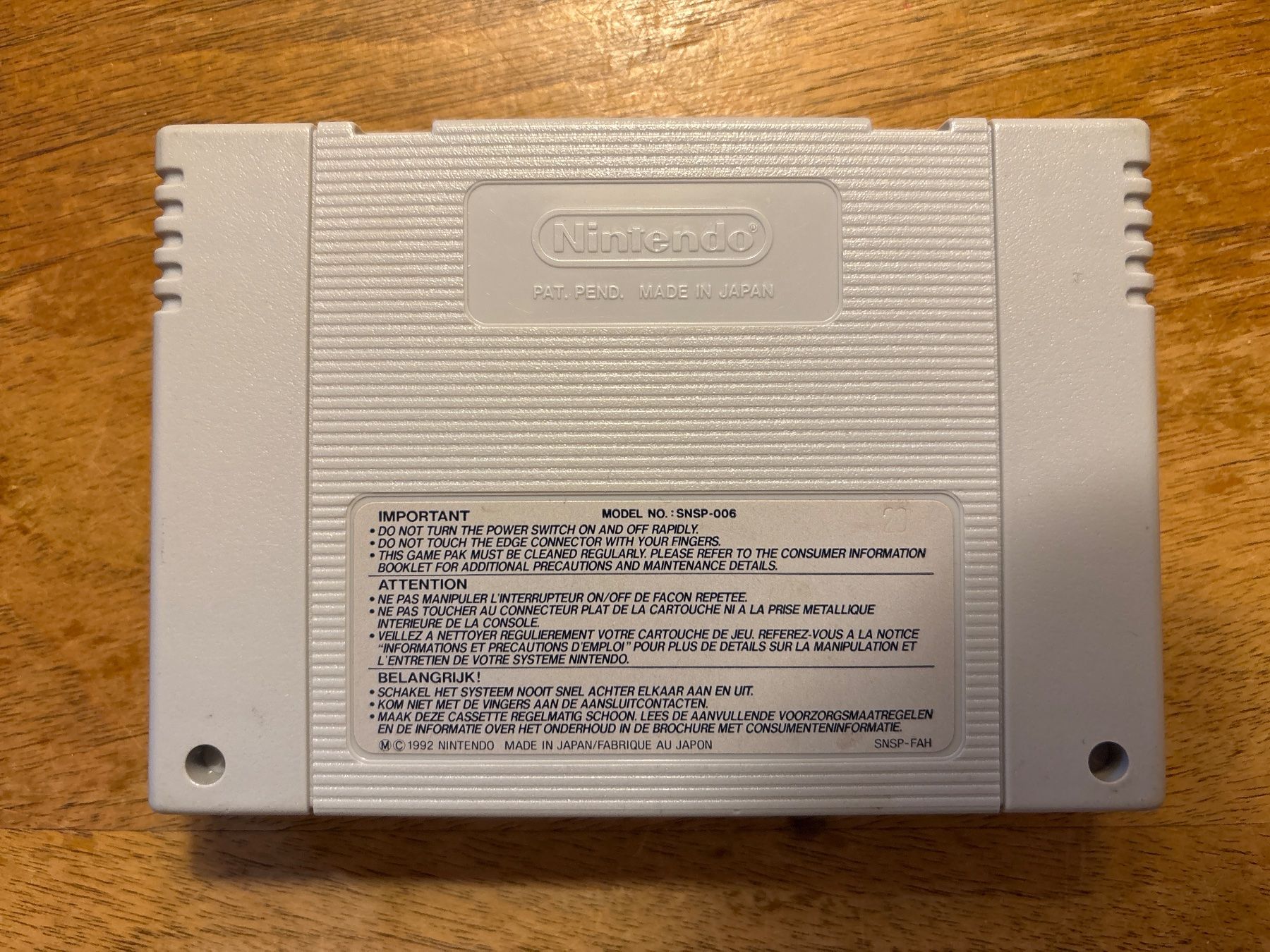 Nintendo Giochi: les SCHTROUMPFS - Super Nintendo SNES – Usato da Zürich venduto da hiddentreasures_zh 1