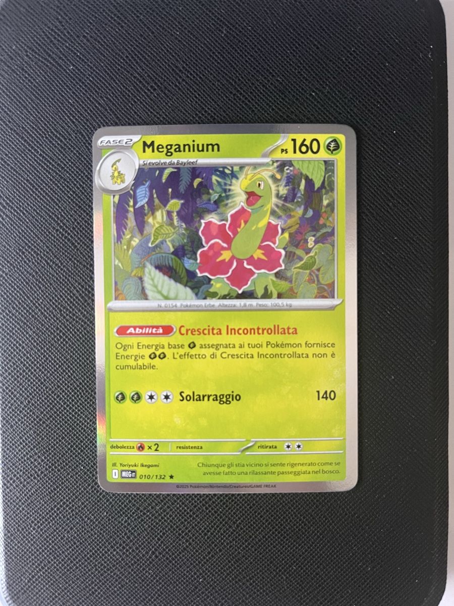 Pokémon Carte collezionabili: Meganium Mega Evolution – Usato da Massagno venduto da Pkmn93