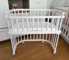 Babybay Boxspring Beistellbett inkl. Matratze & Rollen