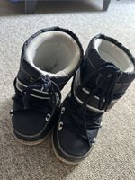 Original Moon Boots in Navy Blau, Grösse 29-31 top