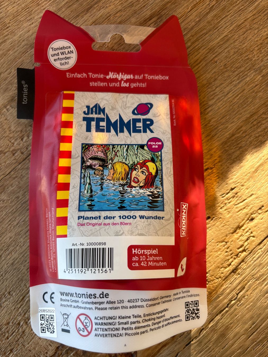 Tonies Statuette: Tonie Jan Tenner - Planet der 1000 Wunder – Nuovo e nell'imballaggio originale da Obersaxen venduto da Bob-omb 1