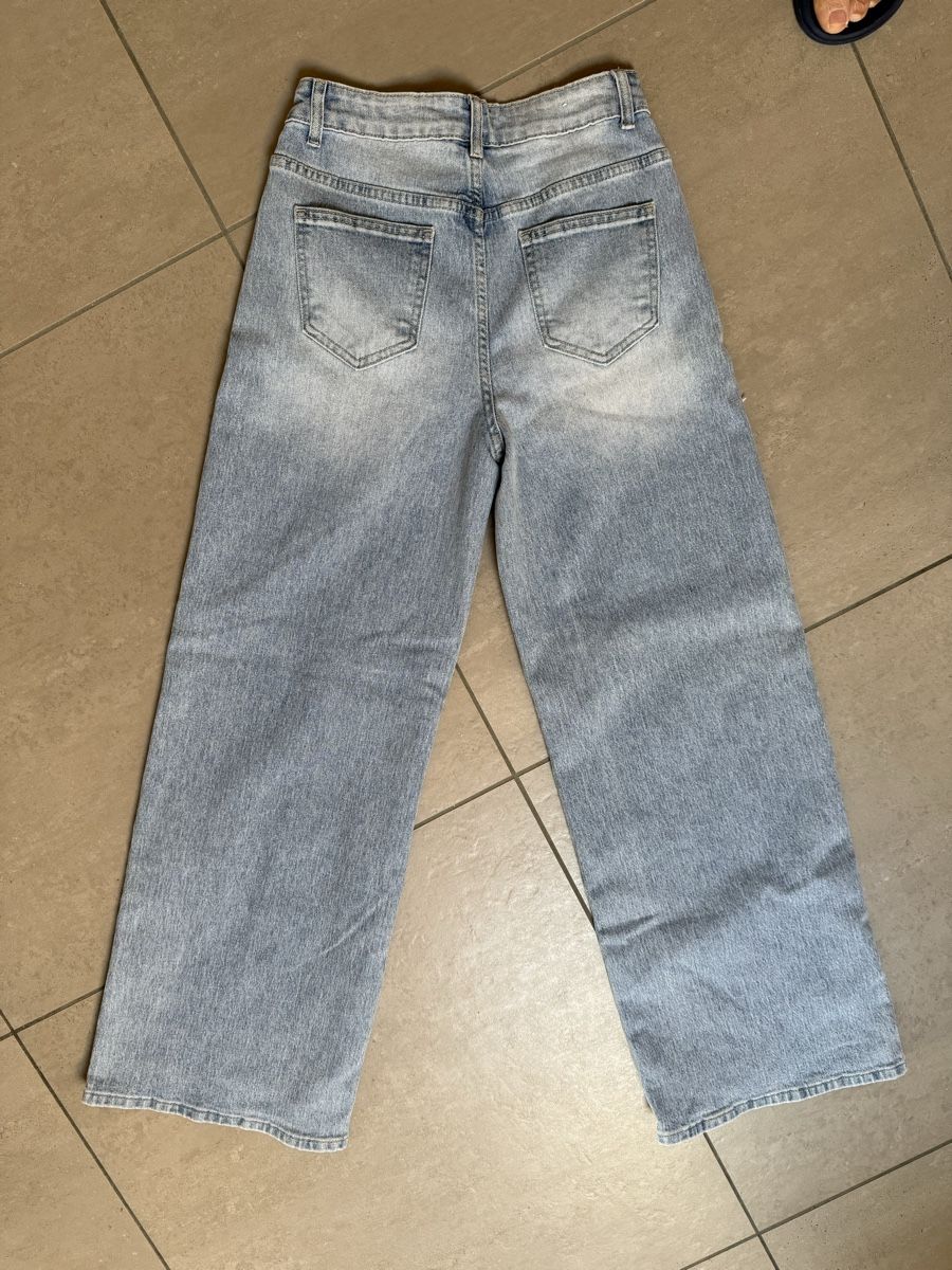 Jeans: Elastische Bohojeans mit Spitzen – Neu (gemäss Beschreibung) aus Sigriswil von ck56 1