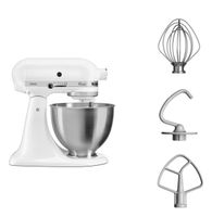KitchenAid Classic Küchenmaschine weiss Zubehör neu