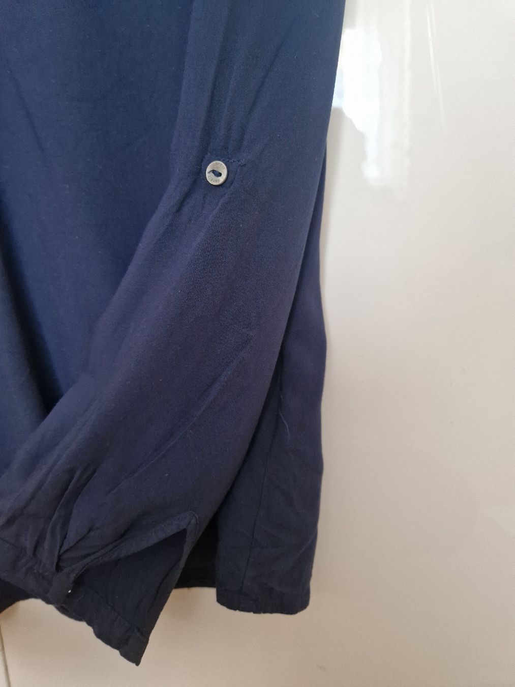 Esprit Camicette: Esprit Damen Bluse, Gr. 36, Dunkelblau – Usato da Reinach BL venduto da Tinkerbelly27 1
