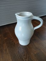 Vintage Stoneware Pitcher, Cream/White, Perfect Decor!