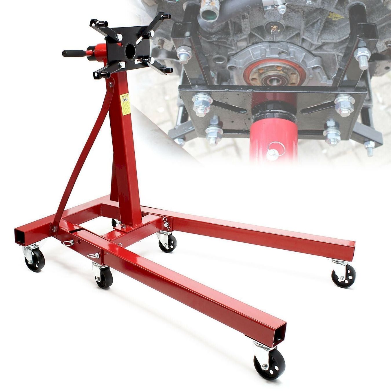 Industria automobilistica: WilTec 900kg Motorständer Motorheber – Nuovo e nell'imballaggio originale da Bottighofen venduto da zaap