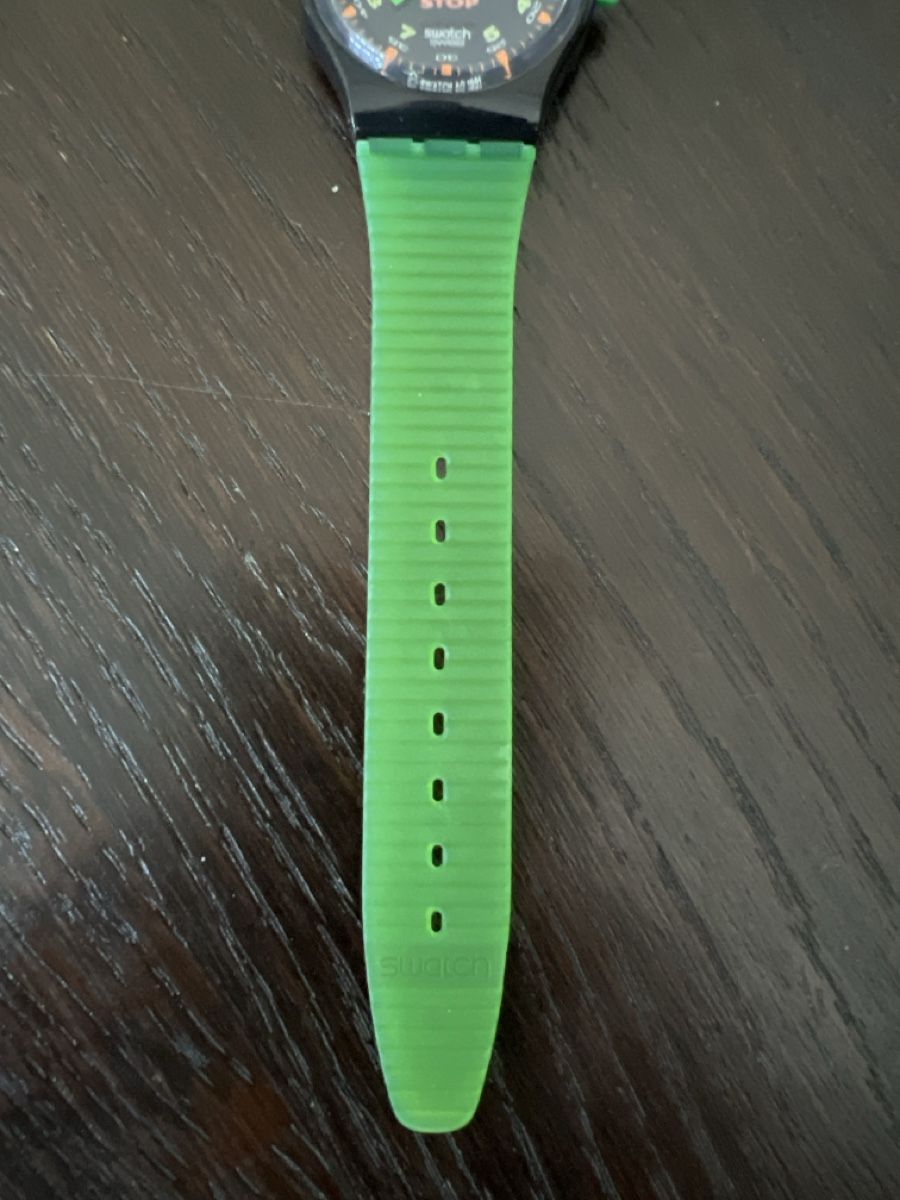 Swatch Orologi: Stop Swatch (SSB100) Jess Rush – Nuovo e nell'imballaggio originale da Künten venduto da Spike17 2