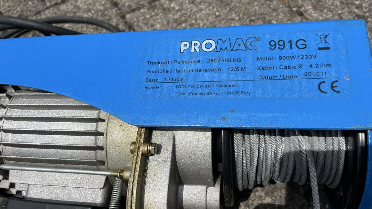 Altro per stoccaggio & trasporto: Promac Seilwinde – Usato da Aadorf venduto da bobby_b 2
