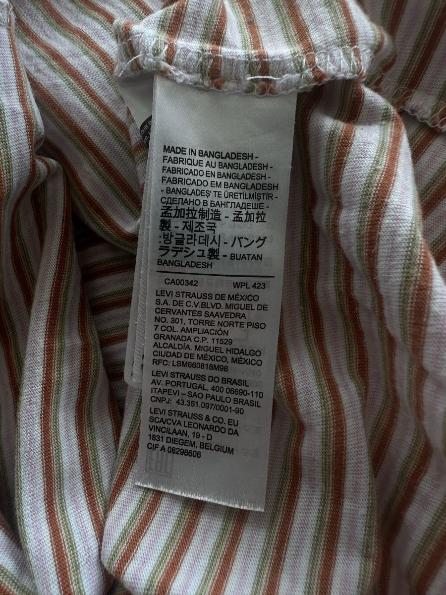 Levi's T-shirt: Levi's T-Shirt, gestreift, Grösse XS – Usato da Lampenberg venduto da Graziella_ 3