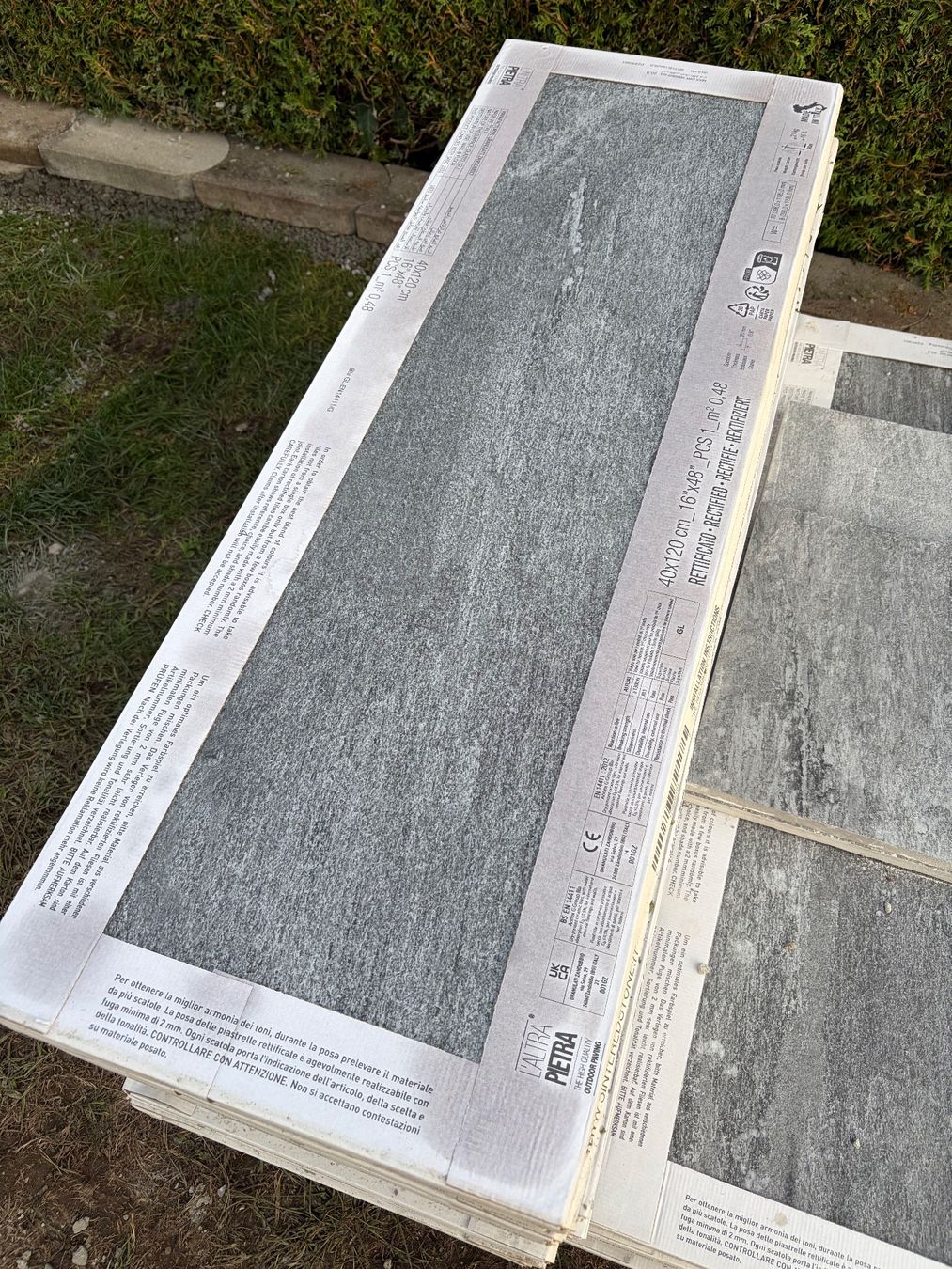 Revêtements de sol: Neue Feinsteinzeug Bodenplatten – Neuf avec emballage d'origine à Wetzikon ZH par Nasenbaer66 1