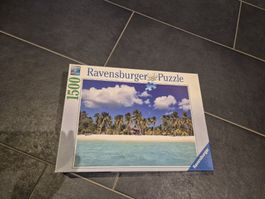 Puzzle Ravensburger, 1500 Teile, Strand-Motiv