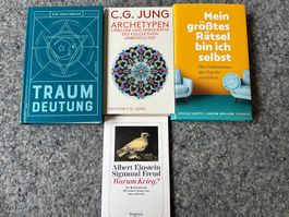 Bücherpaket Psychologie & Tiefenpsychologie – 4 Bücher