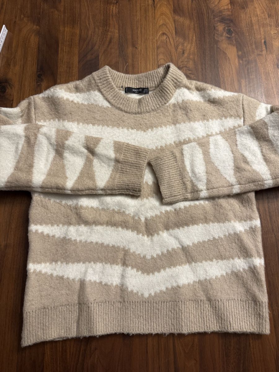 Mango Maglioni & Felpe: Mango Pullover gestreift beige weiss Gr.S – Usato da Zürich venduto da yas_7vdk