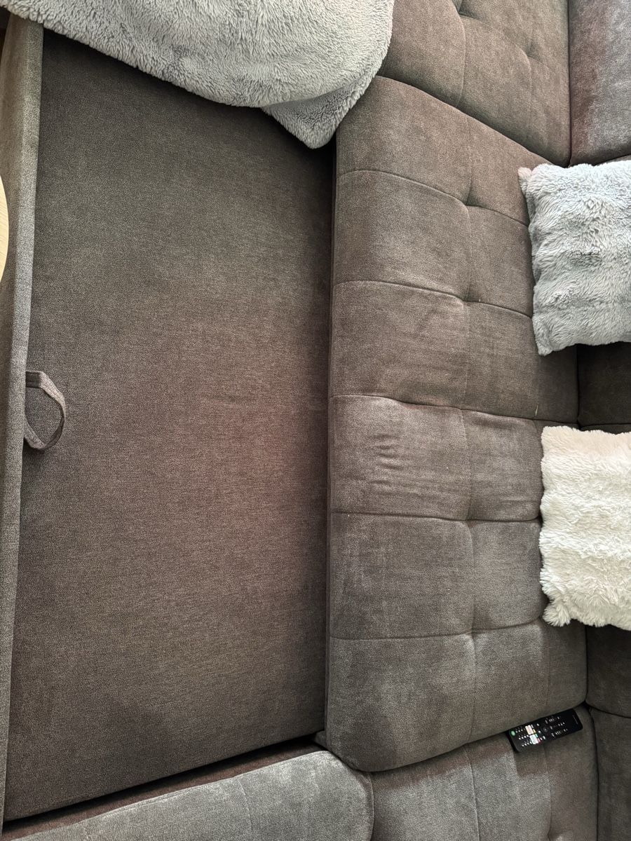 Divani: Sofa Wohnlandschaft U in Dunkelgrau – Usato da Uster venduto da dia_q97x 3
