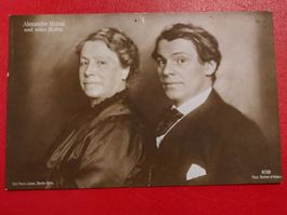 Alte Ansichtskarte vom Schauspieler Alexander Moissi