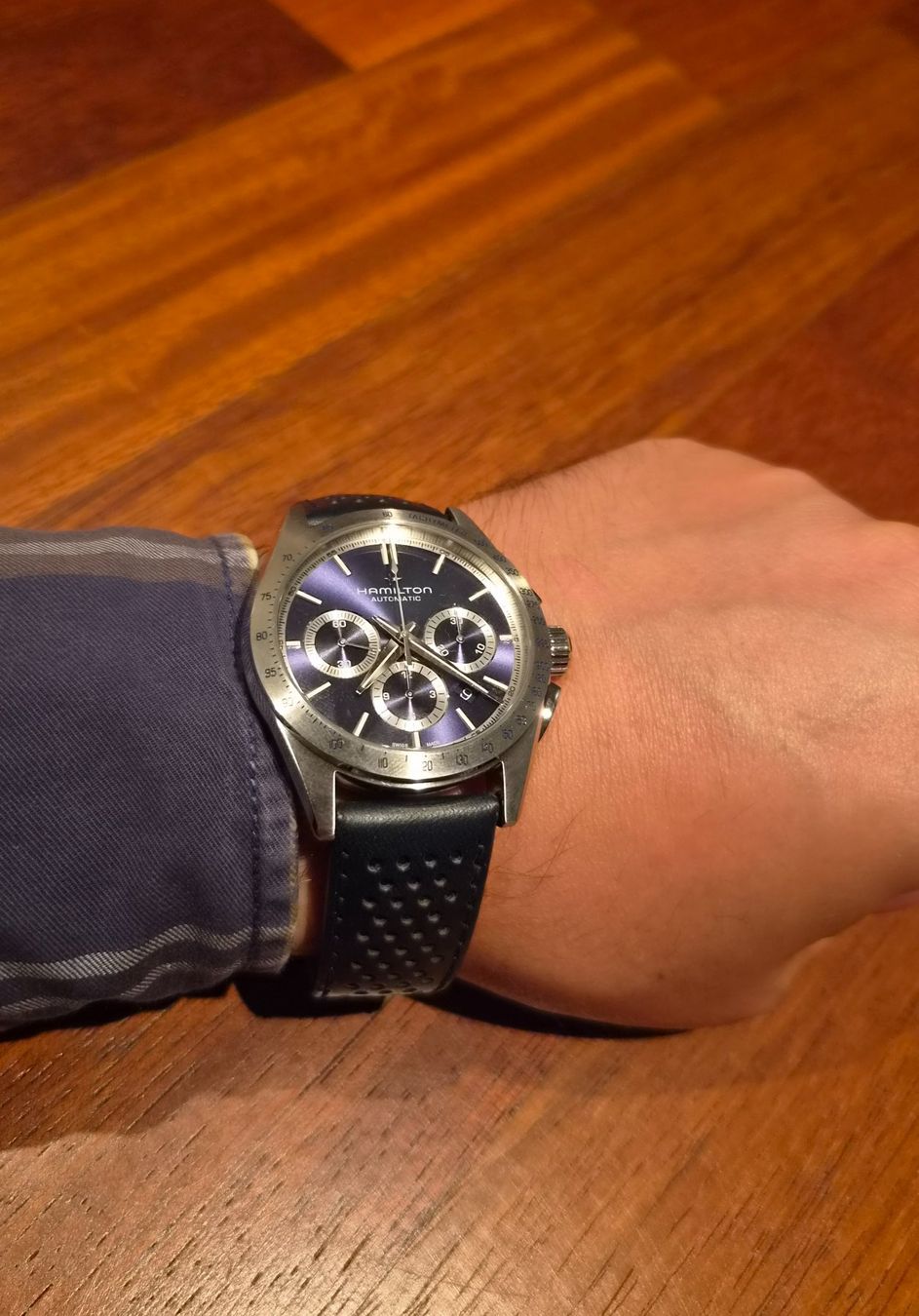 Hamilton Montres: Hamilton Jazzmaster Performer Auto Chrono – Neuf avec emballage d'origine à Oberentfelden par Kiiwy 2