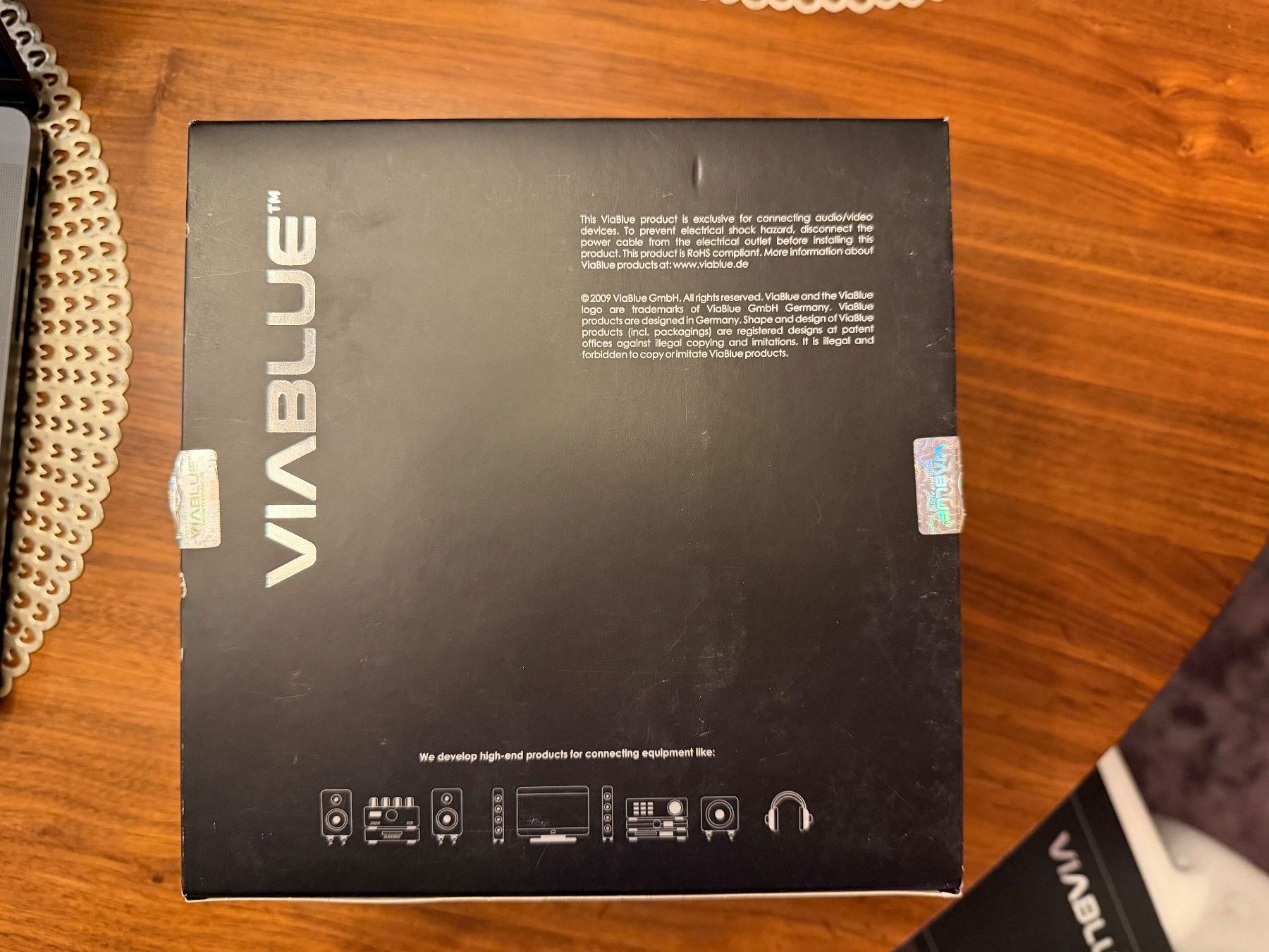 Viablue Cavi: Viablue H-Flex Optical Toslink Kabel 100 cm OVP – Usato da Horgen venduto da Auction-Kings 5