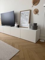 Ikea Besta TV Möbel weiss