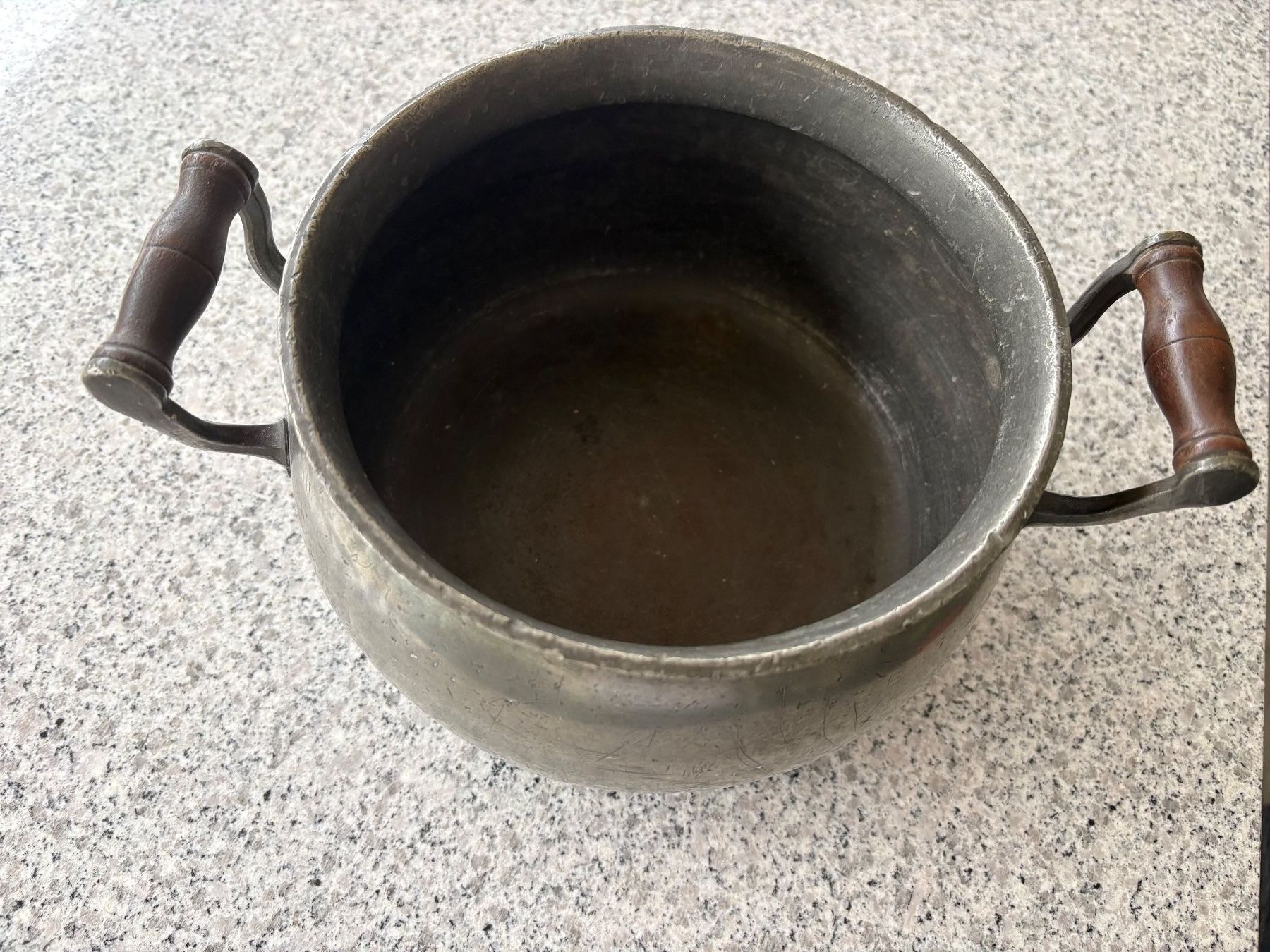 Pentole: Zinn Topf D=19cm – Usato da Wettingen venduto da 194073riner 1