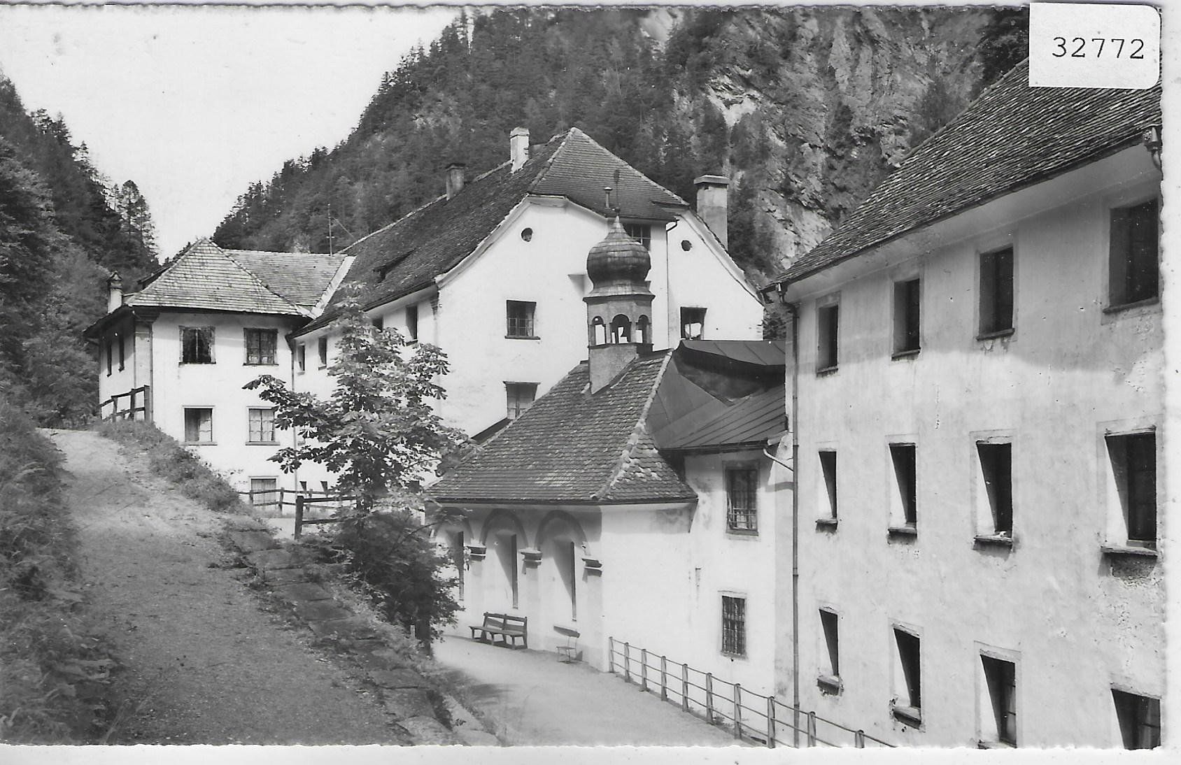 Ansichtskarten: Hotel Bad Pfäfers - Taminaschlucht – Gebraucht aus Ettingen von Kartenplanet