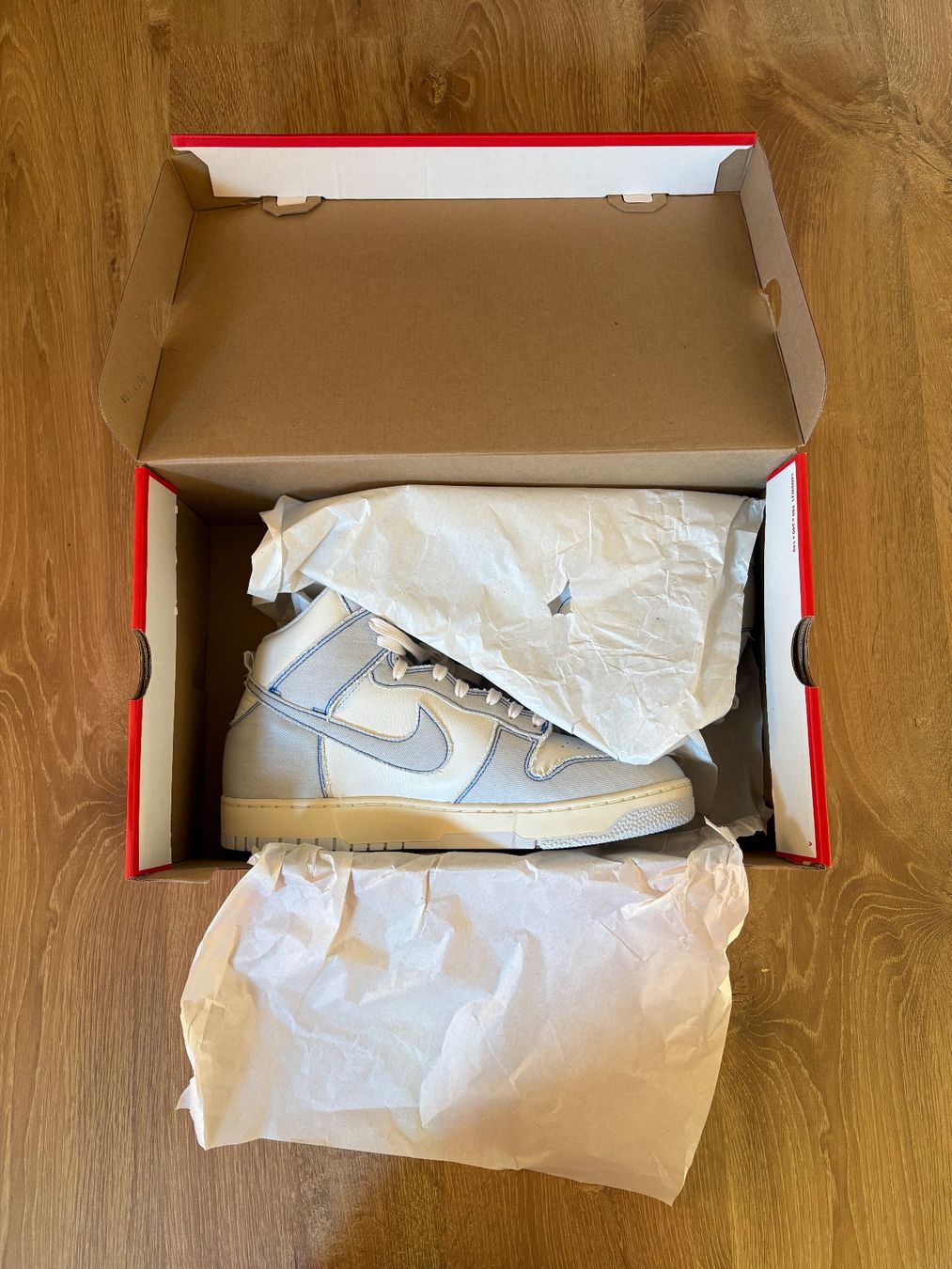 Nike Scarpe da uomo: Nike Dunk High 1985 Blue Denim - Taille 12US – Usato da Rolle venduto da kil_l6gr 1