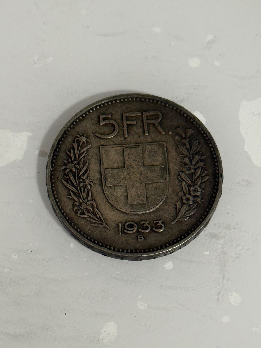 Tutti le monete: 5 Franken 1933  Silber – Usato da Wallisellen venduto da SWISS_SILVER1 1