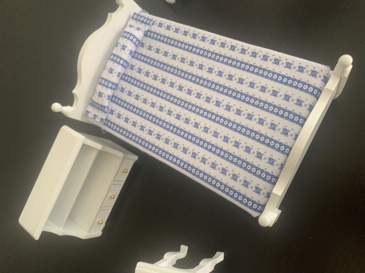 Case e mobili per bambole: Puppenhausmöbel - Schlafzimmer – Usato da Emmen venduto da ama_8wmn 3