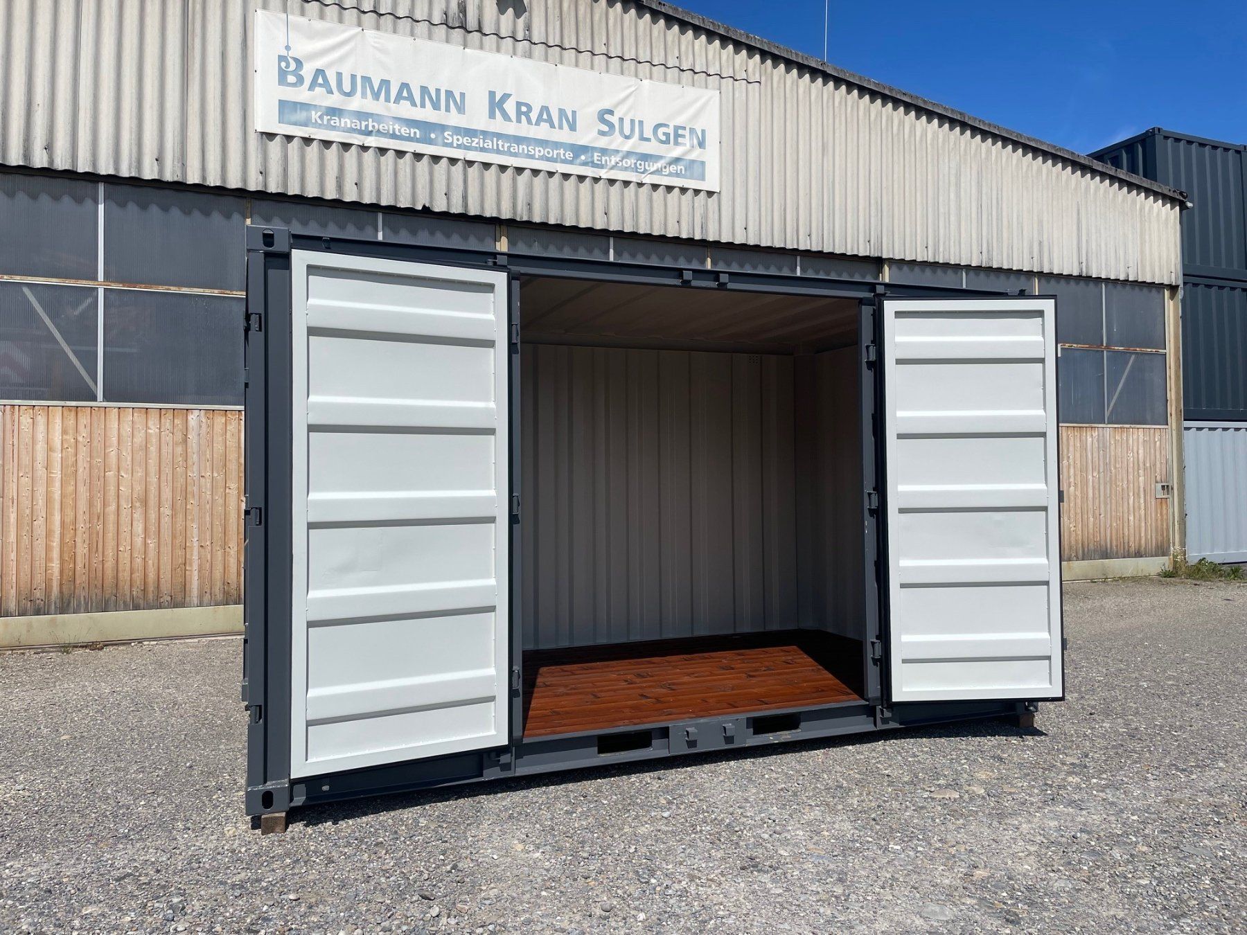 Contenitori edile: 15' Lagercontainer, Seecontainer, Event- Barcontainer! – Nuovo (secondo la descrizione) da Kradolf venduto da BKSAG 5