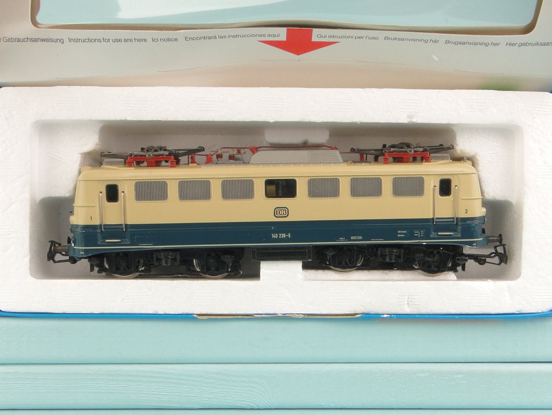 Märklin Modellini di ferrovie: Märklin 3156 BR 140 – Usato da Bülach venduto da cann11 1