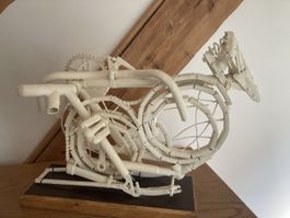 UNIKAT Skulptur (Fahrrad) „Die Ziege“