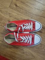 Rote Converse All Stars, Grösse 37!