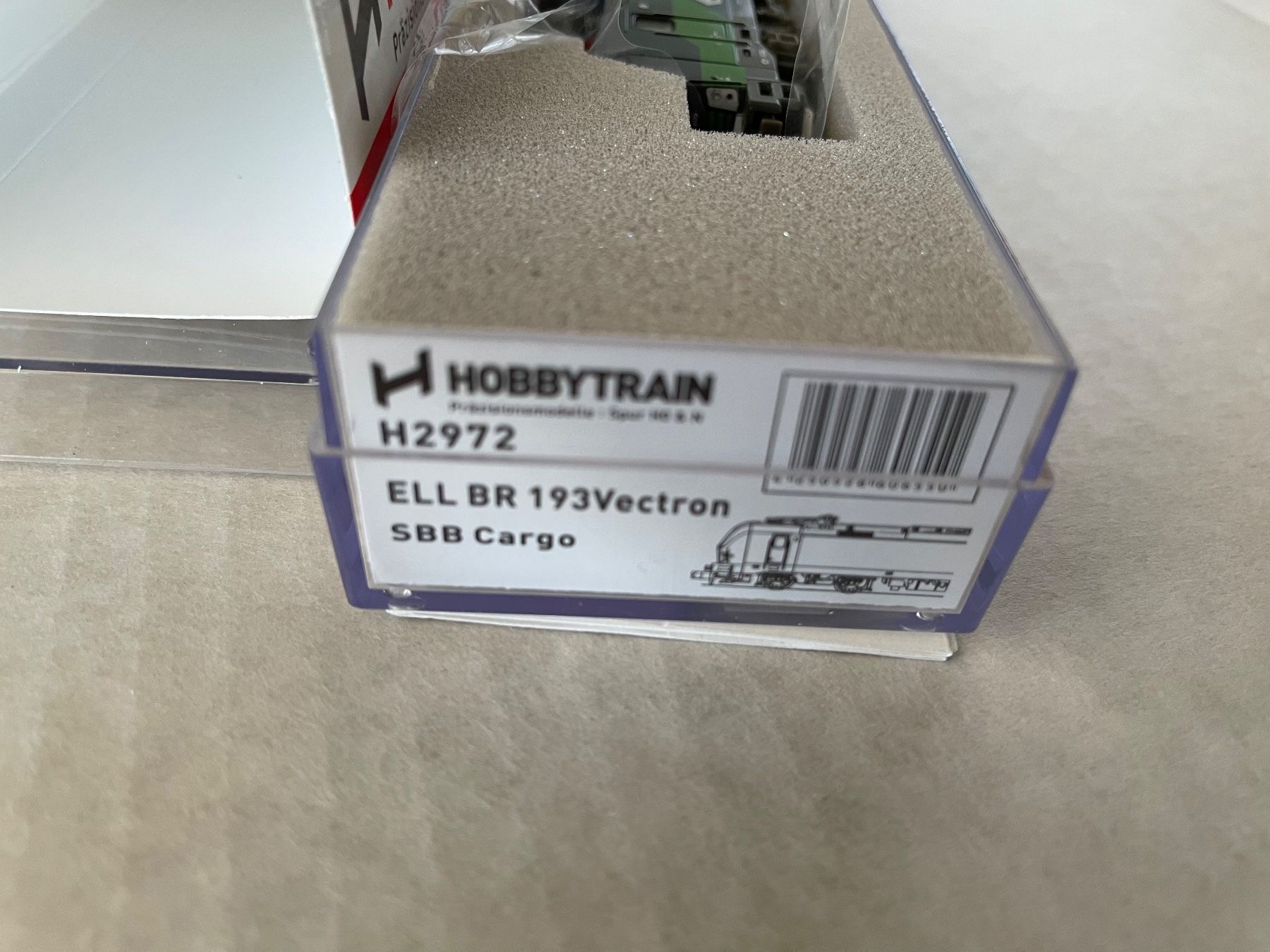 Hobbytrain Modellini di ferrovie: Hobbytrain 2972 Elok Vectron SBB – Nuovo e nell'imballaggio originale da Hauterive NE venduto da eriamch 1